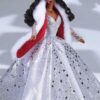 2001 Holiday Celebration Barbie Doll (AA)-2