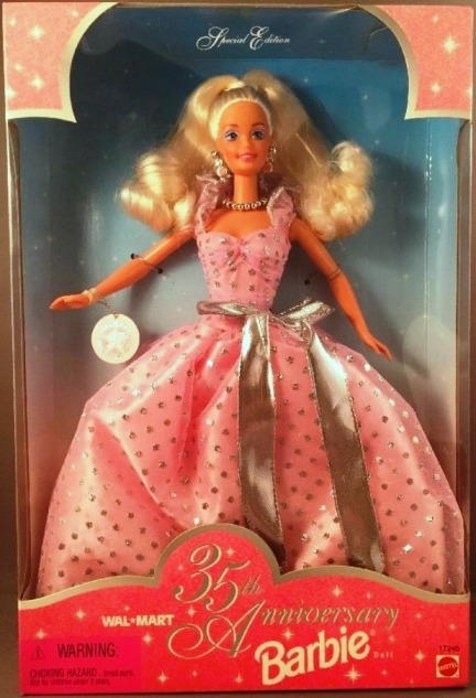 35th anniversary barbie doll walmart