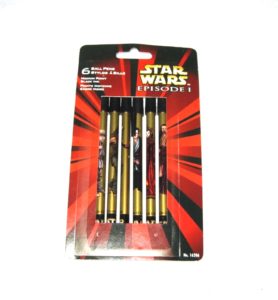 6 Star Wars Ball Pens
