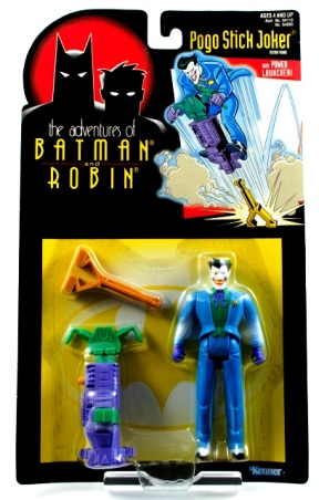Pogo Stick Joker The Adventures of Batman and Robin 5 Inch Figure Kenner 1995 for sale online