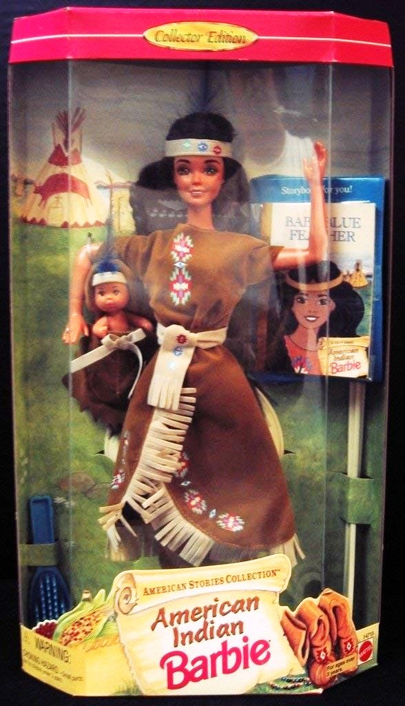 American Indian Barbie Collector Edition (1996)-a