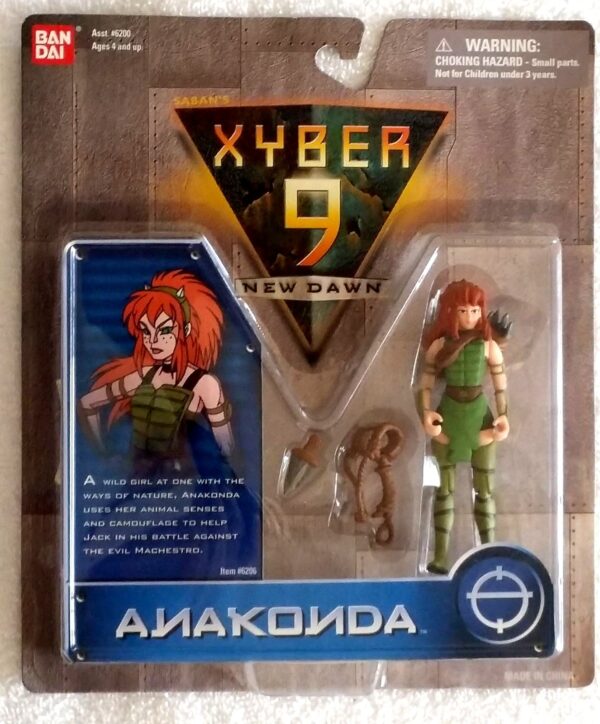 Anakonda-a Anakonda (Wild Girl) XYBER-9 New Dawn “Rare-Vintage” Series-1 (1999)