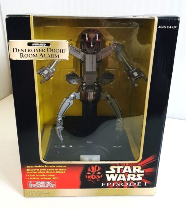 Animated Destroyer Droid Room Alarm-a