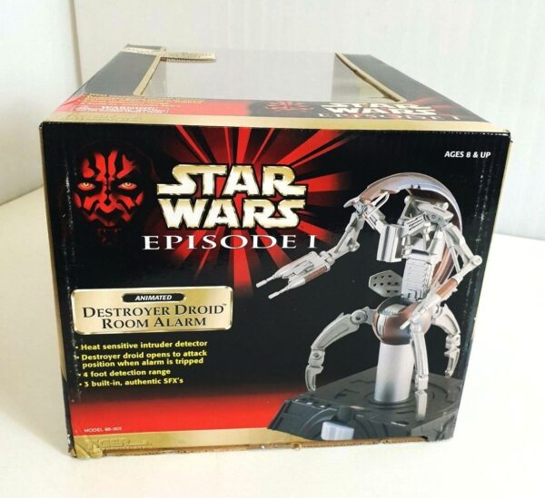 Animated Destroyer Droid Room Alarm-bb