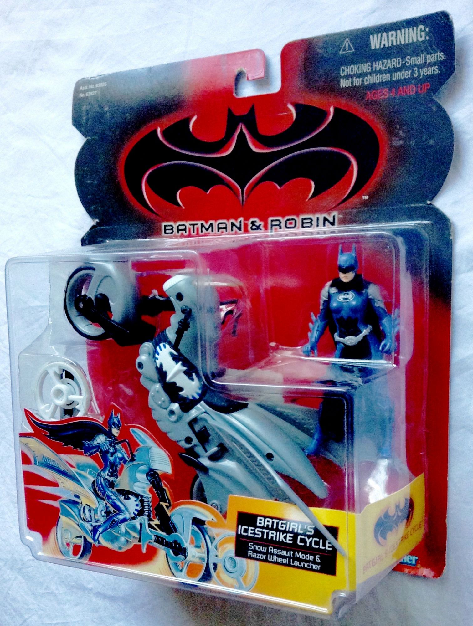 PVC Keychain Figures 1 each1992 BATMAN RETURNS and 1 BATGIRL