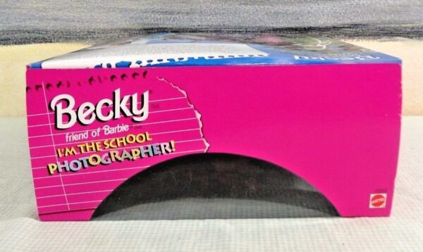Becky School Photographer “In Wheelchair” (Mattel “Toys R Us Exclusive” Special Edition) “Rare-Vintage” (1998)