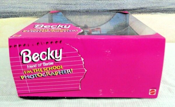 Becky School Photographer “In Wheelchair” (Mattel “Toys R Us Exclusive” Special Edition) “Rare-Vintage” (1998)