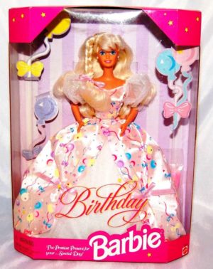 Birthday Barbie (Blonde) 1996-00