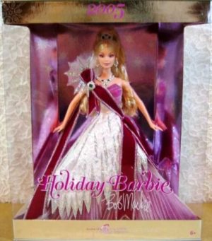 Bob Mackie 2005 Holiday Barbie Celebration -0 - Co