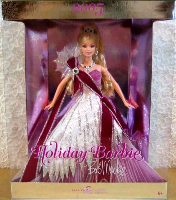 persecution solely motto 2005 Holiday Barbie Celebration “By Bob Mackie” (Mattel Limited Edition  Collectible) “Rare-Vintage” (2005) » Now And Then Collectibles