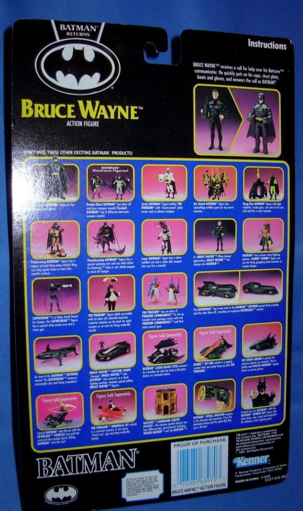 Bruce Wayne BATMAN RETURNS Kenner-A