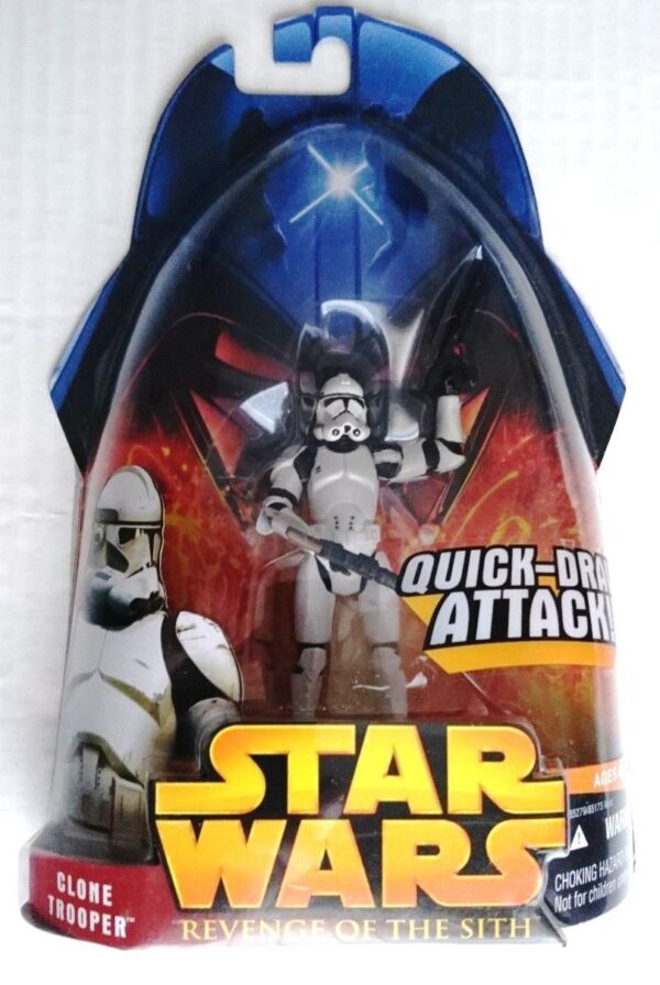 Clone Trooper Quick-Draw Attack (Black) (06)-01 Clone Trooper Quick-Draw Attack (Black) (06)-01