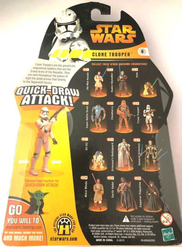 Clone Trooper Quick-Draw Attack (Black) (06)-01f Clone Trooper Quick-Draw Attack (Black) (06)-01f