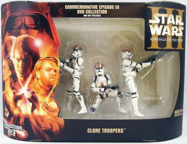 Clone Troopers (Commemorative DVD 3-pk Brown)-00 Clone Troopers (Commemorative DVD 3-pk Brown)-00