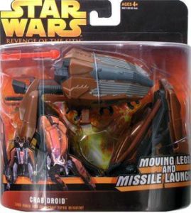 Crab Droid (Moving Legs and Missile Luncher)