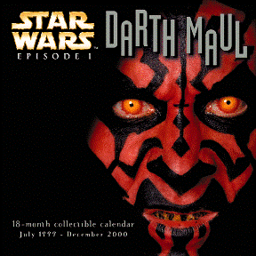 Darth Maul 18-Month Collectible Calender-0