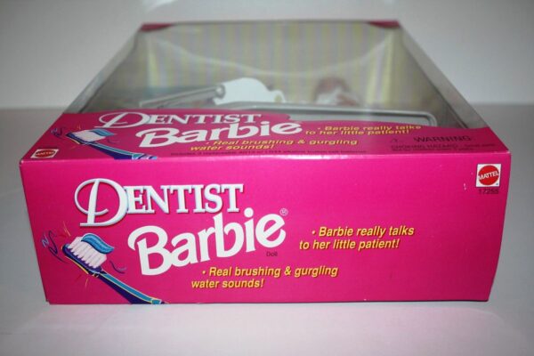 Dentist Barbie (Blonde) Kelly (black Hair)-01bb Dentist Barbie “Blonde w/Patient Kelly-African American” (The Career Collection “Toys R Us Exclusive” Special Edition) “Rare-Vintage” (1997)