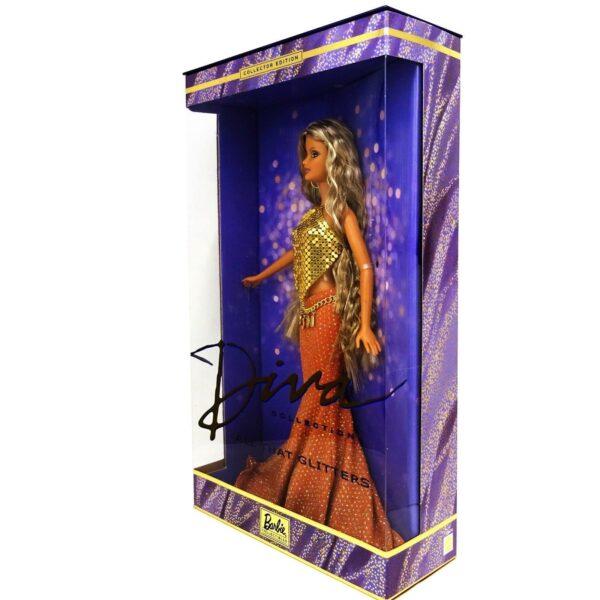 Diva Collection All That Glitters -1bbb Diva “All That Glitters” Barbie-#2 (Diva Collection “Streak-Blonde” Collector Edition) "Rare-Vintage" (2002)