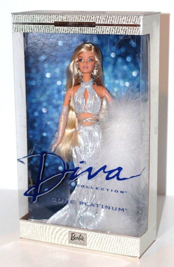 Diva Collection Gone Platinum -A Diva "Gone Platinum" Barbie-#1 (Diva Collection “Blonde” Collector Edition) "Rare-Vintage" (2001)