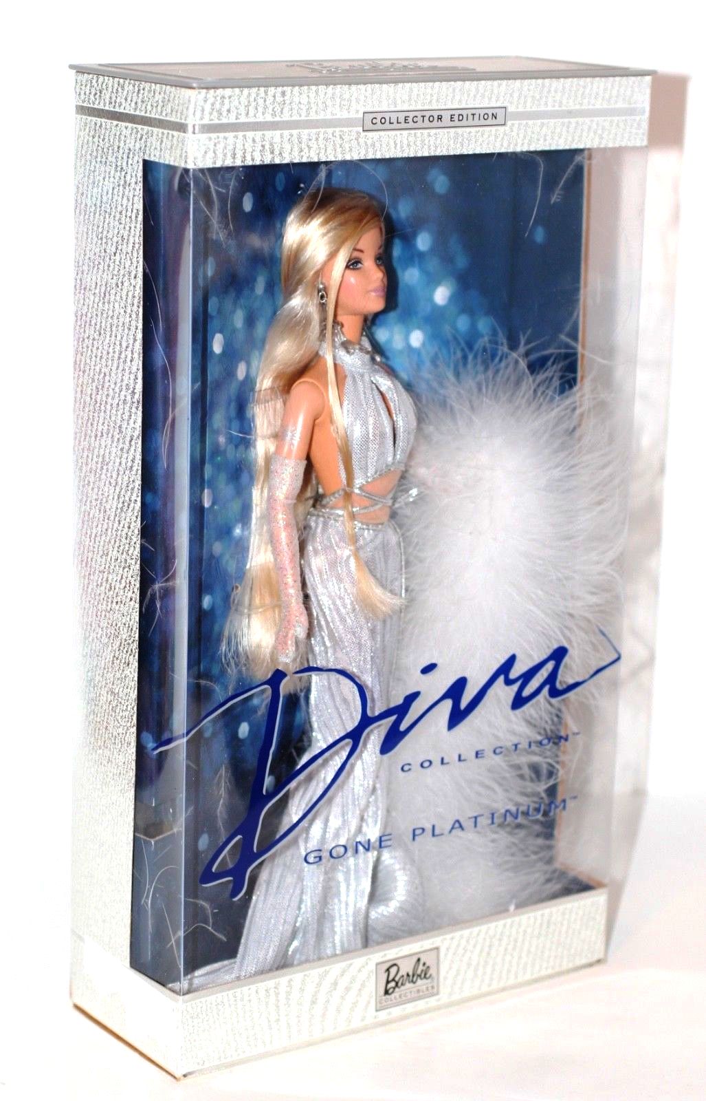 Diva "Gone Platinum" Barbie-#1 (Diva Collection “Blonde” Collector Edition) "Rare-Vintage" Now And Then Collectibles