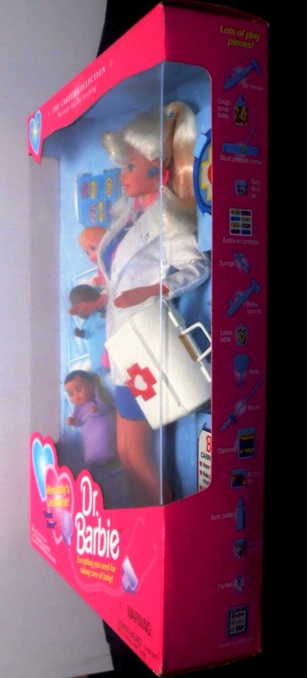 Dr Barbie “With Three Babies” (The Career Collection “Toys R Us Exclusive” Special Edition) “Rare-Vintage” (1995)