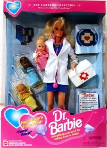 Dr. Barbie “With Three Babies”