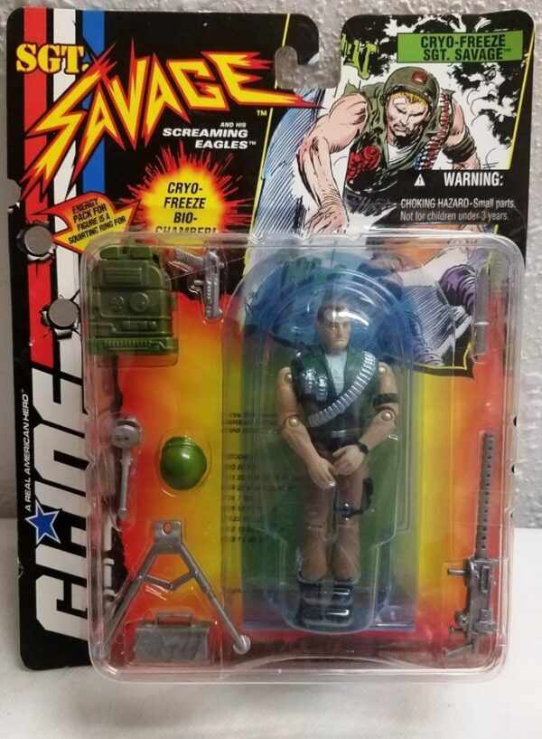 G.I. Joe SGT Savage “Cryo-Freeze Bio-Chamber”!-0