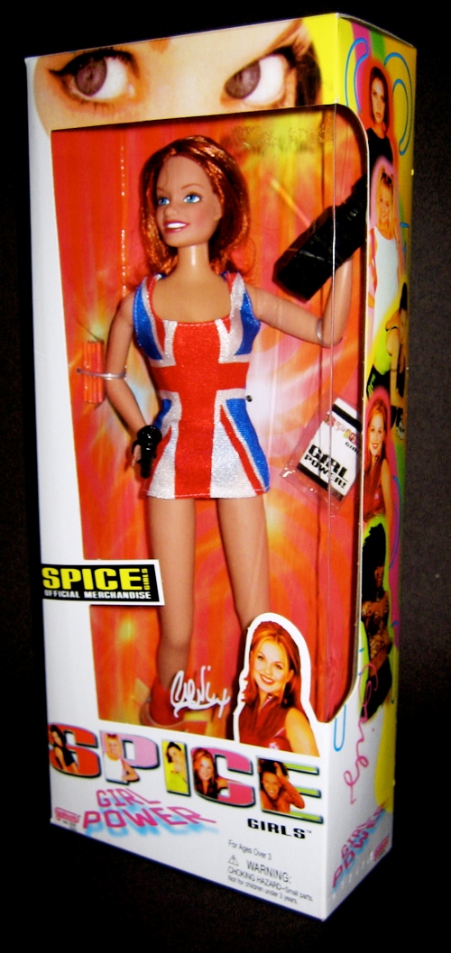 Ginger Spice (“Geri Halliwell”) Girl Power! 12" Doll (w/Union Jack