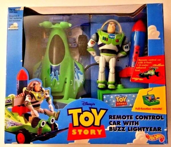 Hotwheels Remote Control Car with Buzz Lightyear-0 Hotwheels Remote Control Car with Buzz Lightyear-0