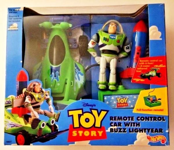 Hotwheels Remote Control Car with Buzz Lightyear-00