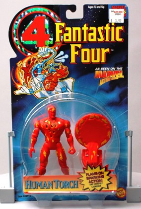 Human Torch - Flame-On Sparking Action-1995 - Copy