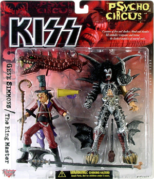 1998 Gene Simmons/The Ring Master Psycho Circus 2-Pack-d