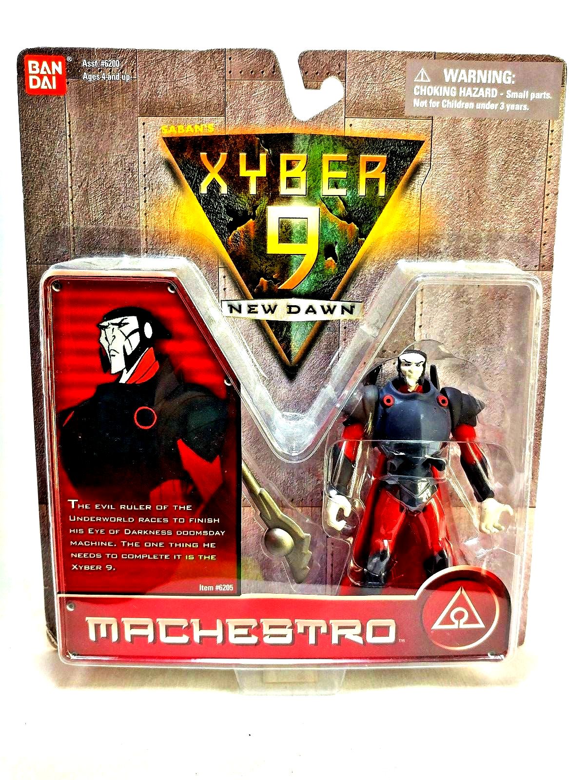 Machestro (Evil Ruler) XYBER-9 New Dawn “Rare-Vintage” Series-1 (1999)
