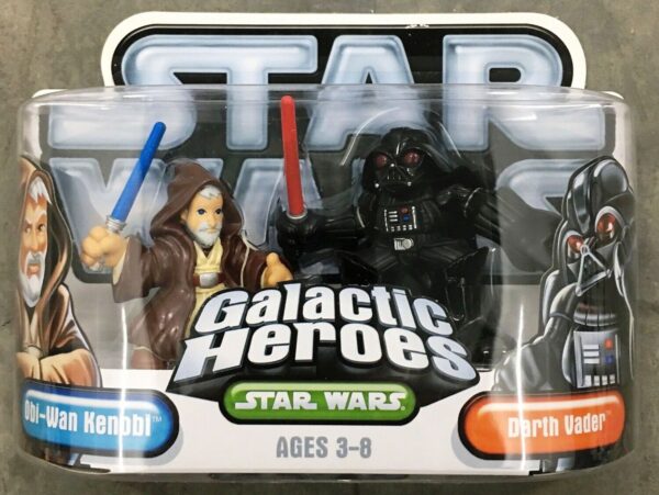 Obi-Wan Kenobi and Darth Vader and Galactic Hero Obi-Wan Kenobi and Darth Vader and Galactic Hero
