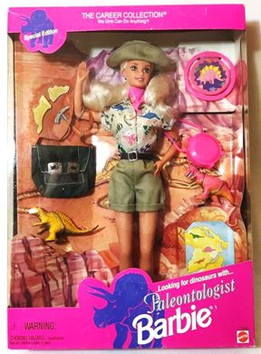 Paleontologist Barbie “Blonde”