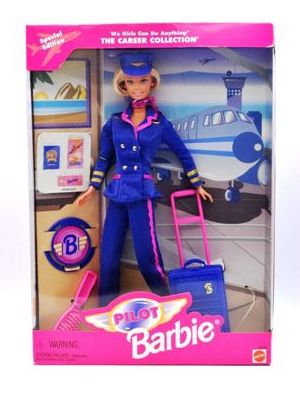 Pilot Barbie “Short Blonde Hair” (The Career Collection “Toys R Us Exclusive” Special Edition) “Rare-Vintage” (1997)