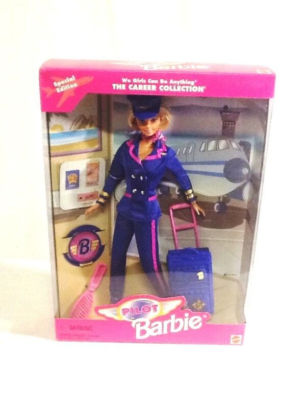 Pilot Barbie “Short Blonde Hair” (The Career Collection “Toys R Us Exclusive” Special Edition) “Rare-Vintage” (1997)