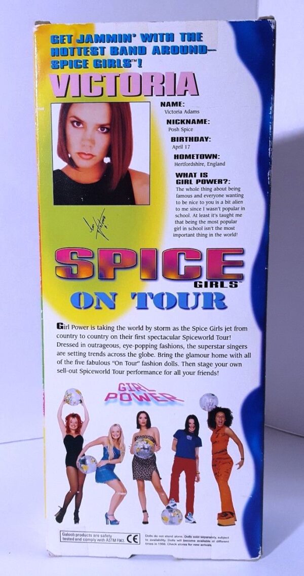 Posh Spice Victoria Beckham On Tour 12″ Doll-01b