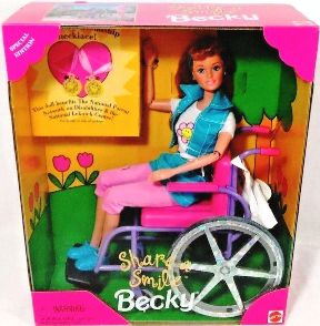 Share a Smile Becky “In Wheelchair”