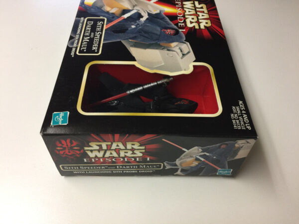 Sith Speeder and Darth Maul-0c Sith Speeder and Darth Maul-0c