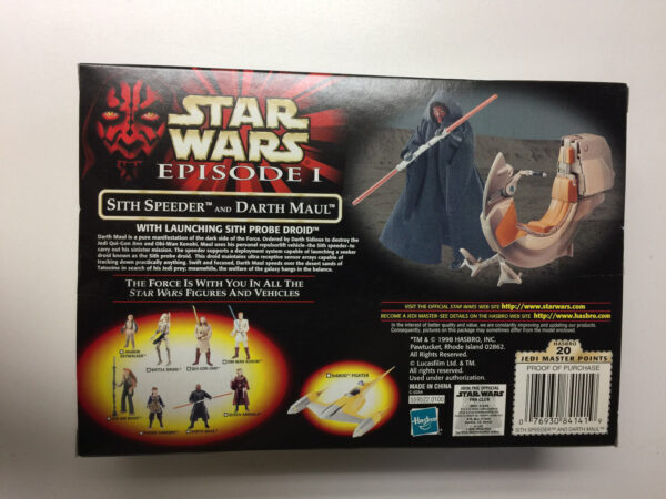 Sith Speeder and Darth Maul-0dd Sith Speeder and Darth Maul-0dd