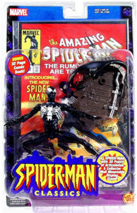 Spider-Man Black Costume (with Comic)