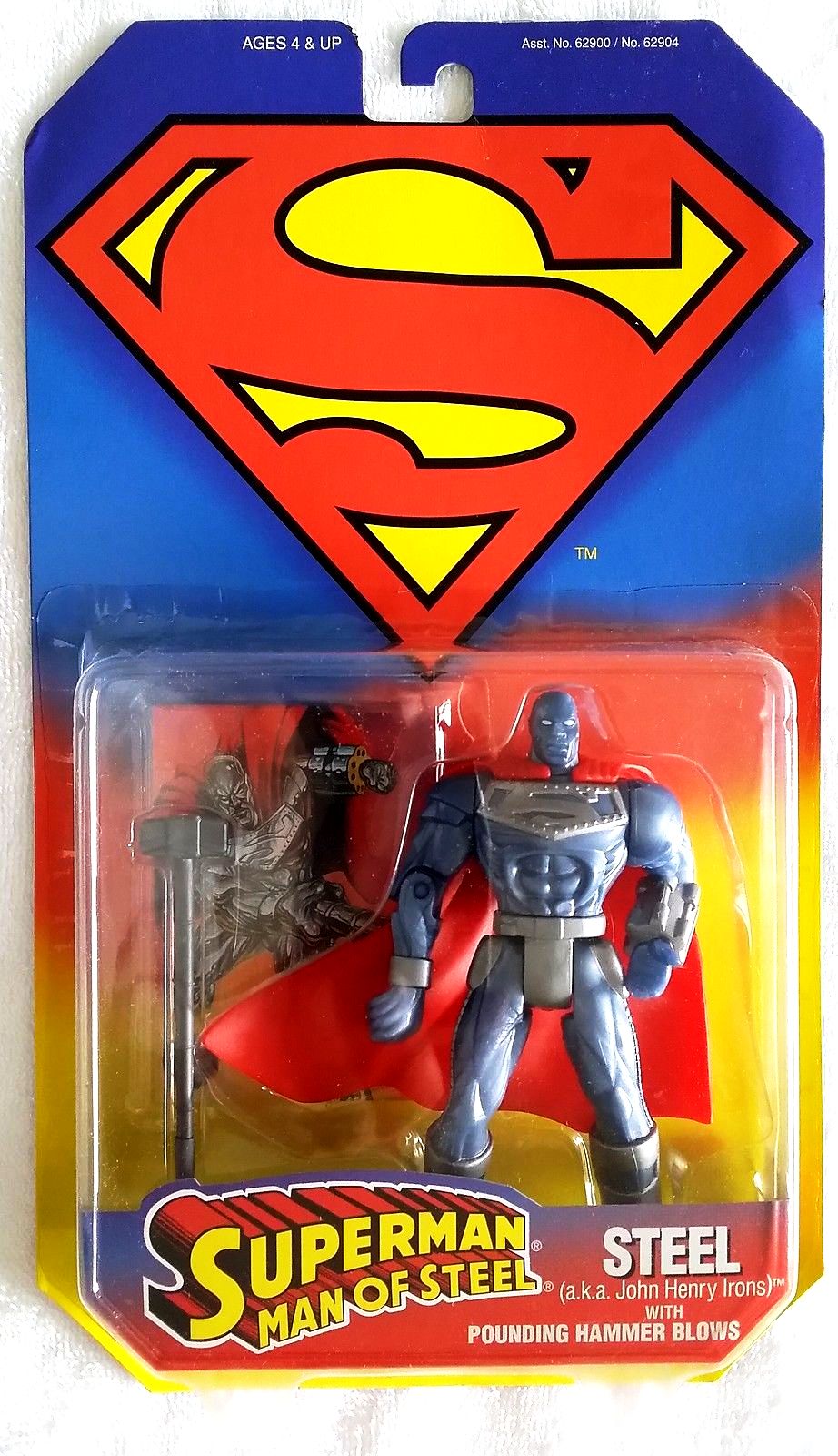 ✖ MAN OF STEEL SUPERMAN DC COMICS ~ Belt Buckle Antique silver color metal MOVIE 