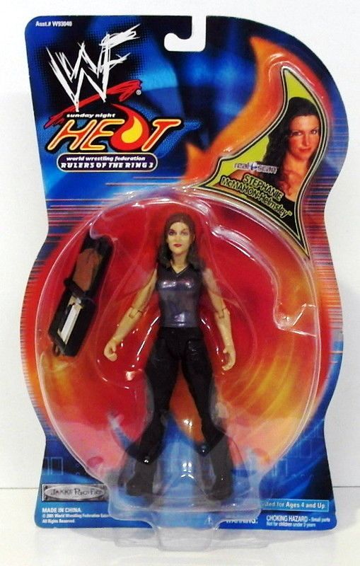 Stephanie McMahon-Helmsley WWF Ruler Of The Ring 3 Stephanie McMahon-Helmsley -“Rulers of the Ring -3”! (“WWF SUNDAY NIGHT HEAT”) “Rare-Vintage” (2001)