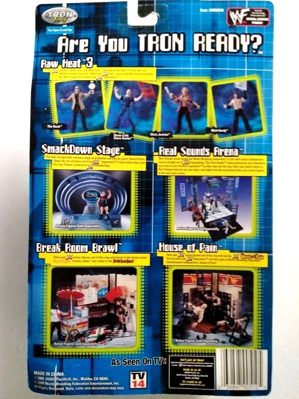 Steve Austin Raw Heat 3 SmackDown-1c Steve Austin -“Raw Heat 3”! (“WWF Smack Down”) Series-1 “Rare-Vintage” (2000)
