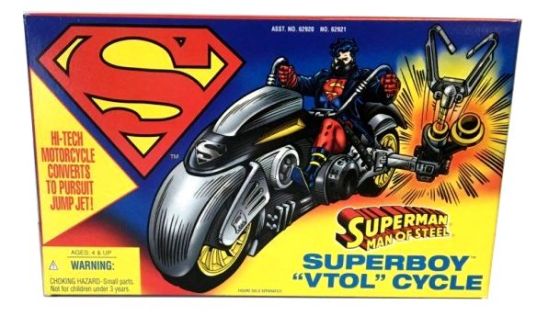 Superboy Vtol Cycle Superman Man Of Steel-2