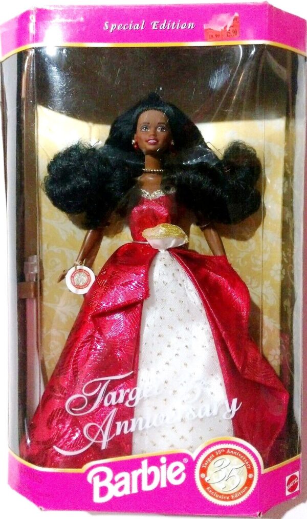 Target 35th Anniversary Barbie Doll (Exclusive "African American" Special Edition) "Rare-Vintage" (1997) 