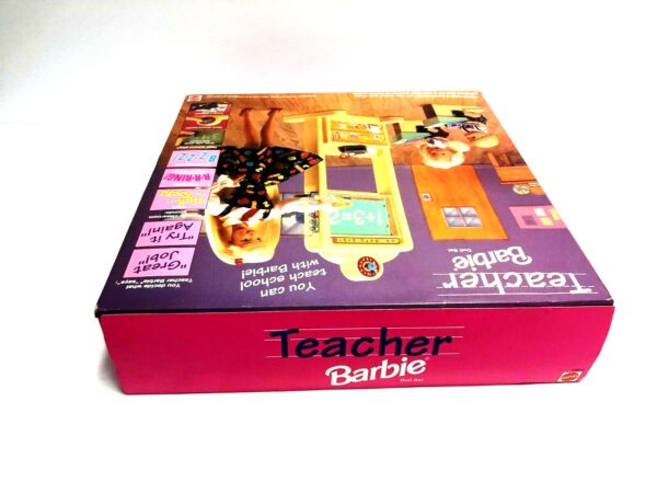 Teacher Barbie Blonde with AA and Hispanic Children (5)
