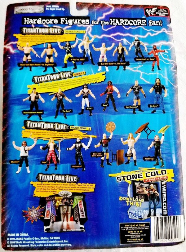 The Big Show WWF Smack Down Series 1999-1b The Big Show -“Tron Ready Series”! (“WWF Smack Down”) Series-1 “Rare-Vintage” (1999)