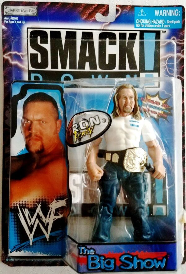 The Big Show WWF Smack Down Series 1999 The Big Show -“Tron Ready Series”! (“WWF Smack Down”) Series-1 “Rare-Vintage” (1999)